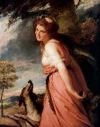 George Romney Lady Hamilton as a Bacchante. Germany oil painting artist